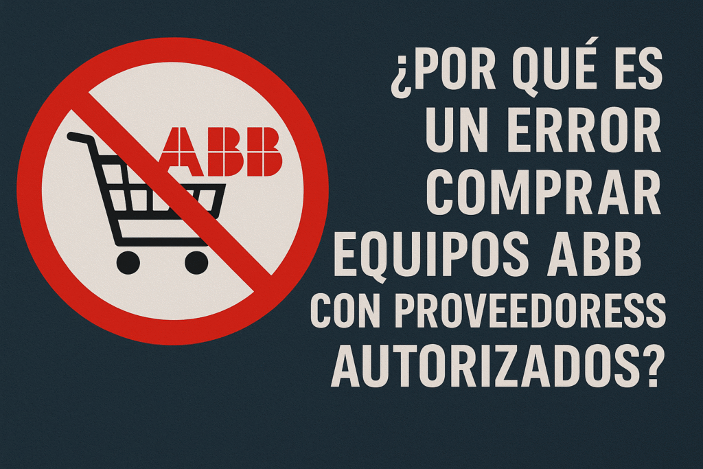Es un Error Comprar Equipos ABB con Proveedores No Autorizados