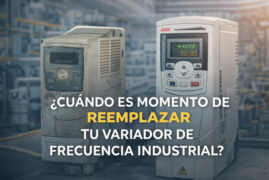 reemplazo variador industrial, actualizar variador ABB